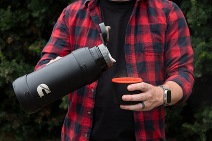 67oz Stainless Steel Bottle Black