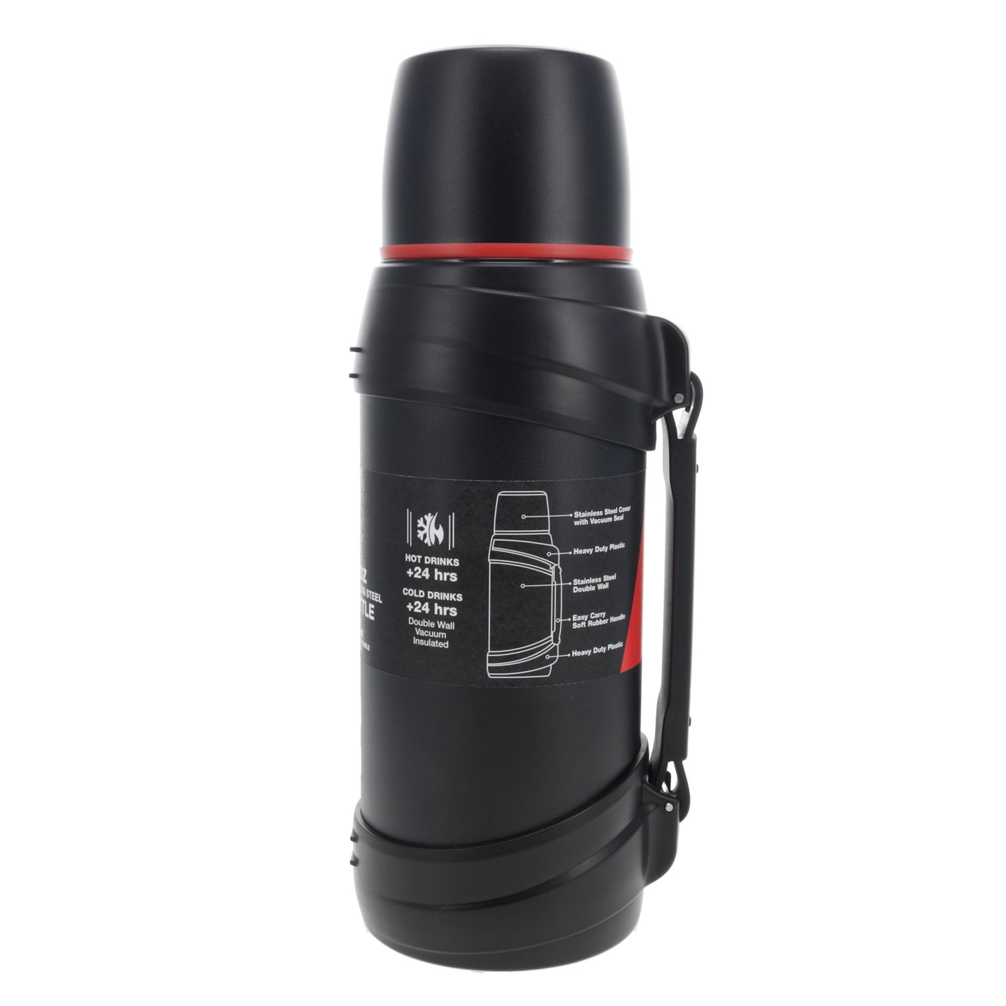 67oz Stainless Steel Bottle Black