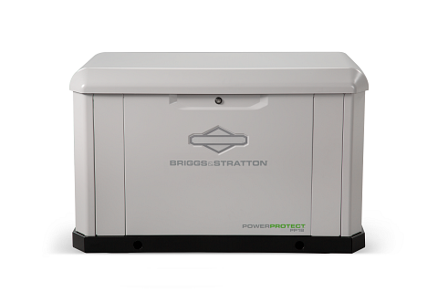 Briggs & Stratton generator on a white background